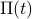 Pi(t)